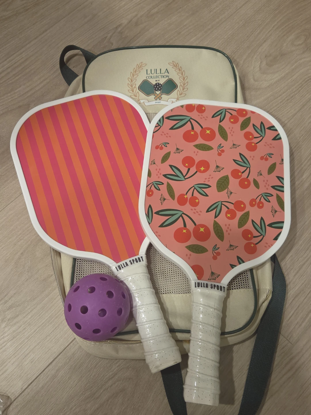 Lulla Sport Pickleball Paddles Set with Bag and Ball