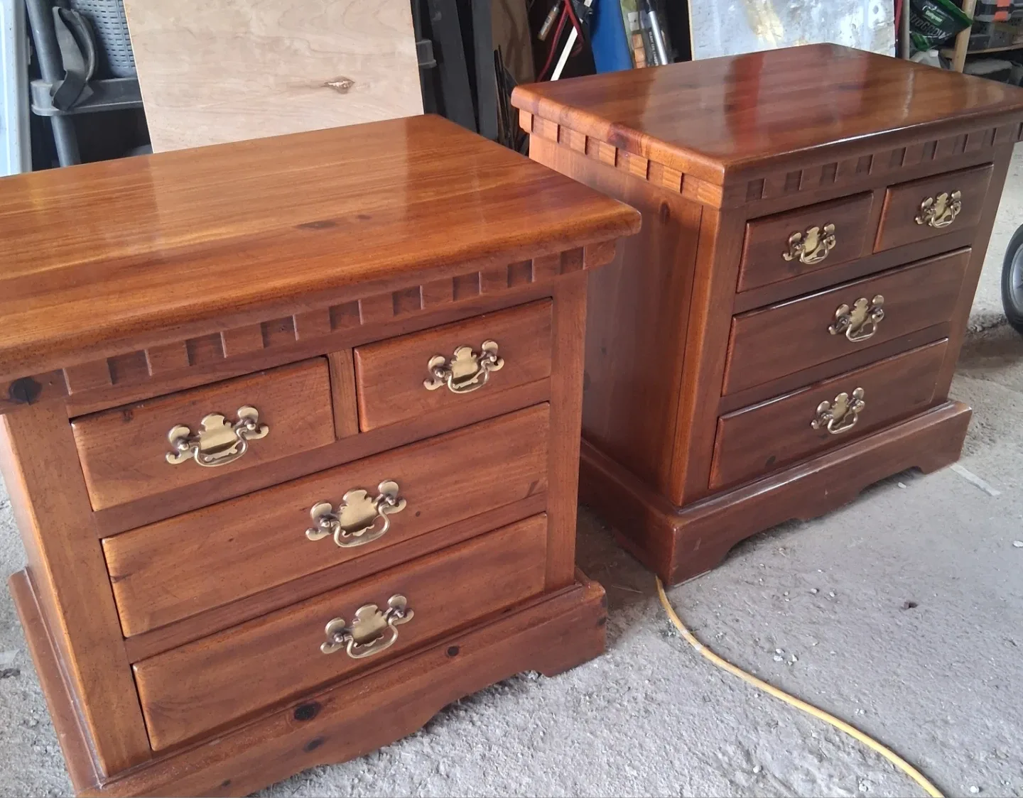Colonial Pine Nightstands
