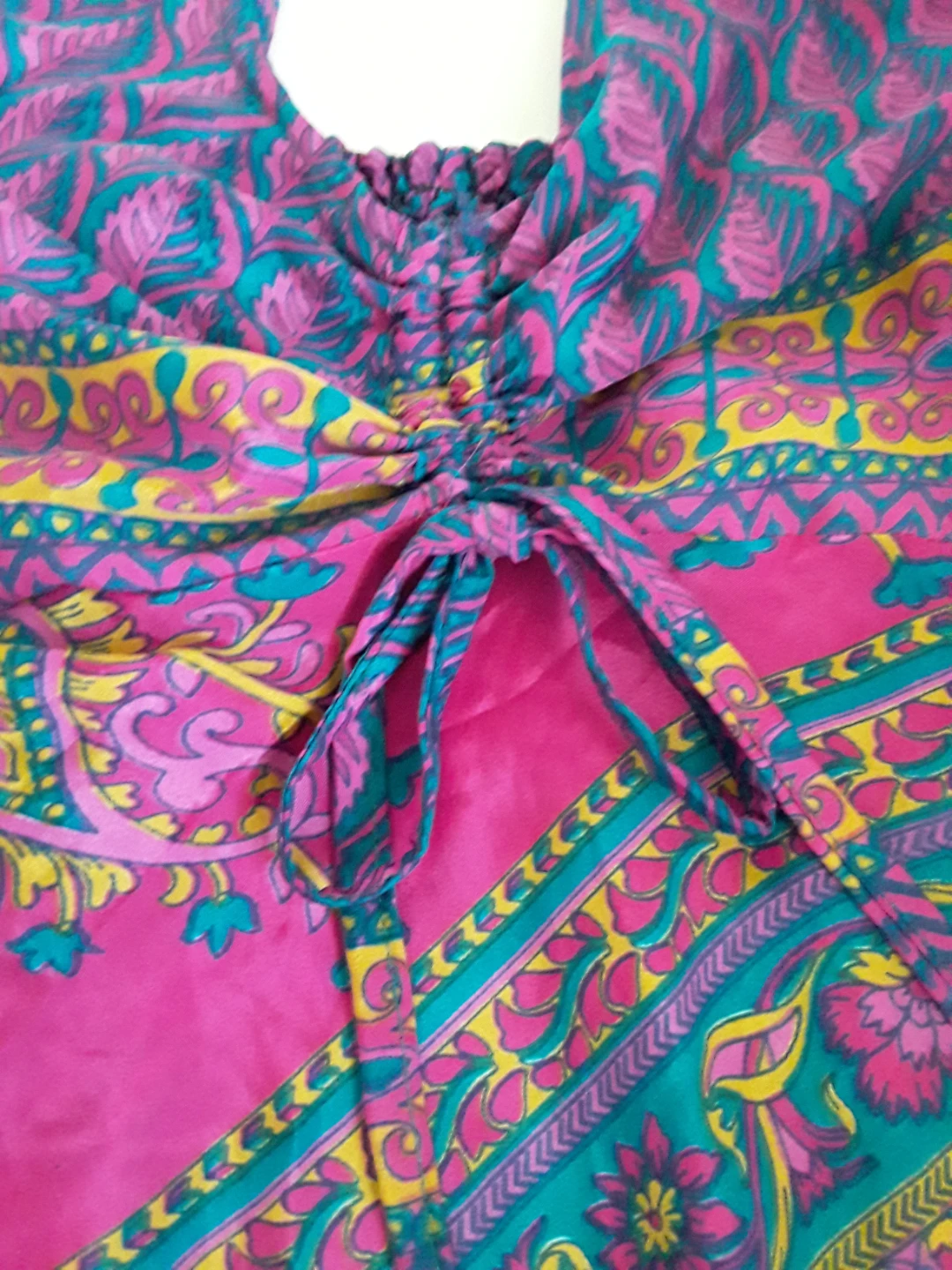 Boho Patchwork Halter Dress - photo 3