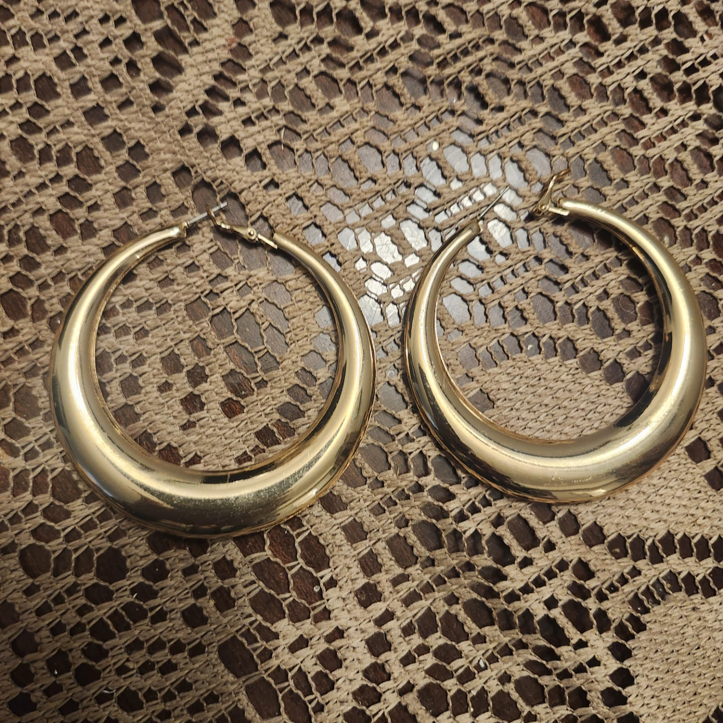 Gold Loop Earrings