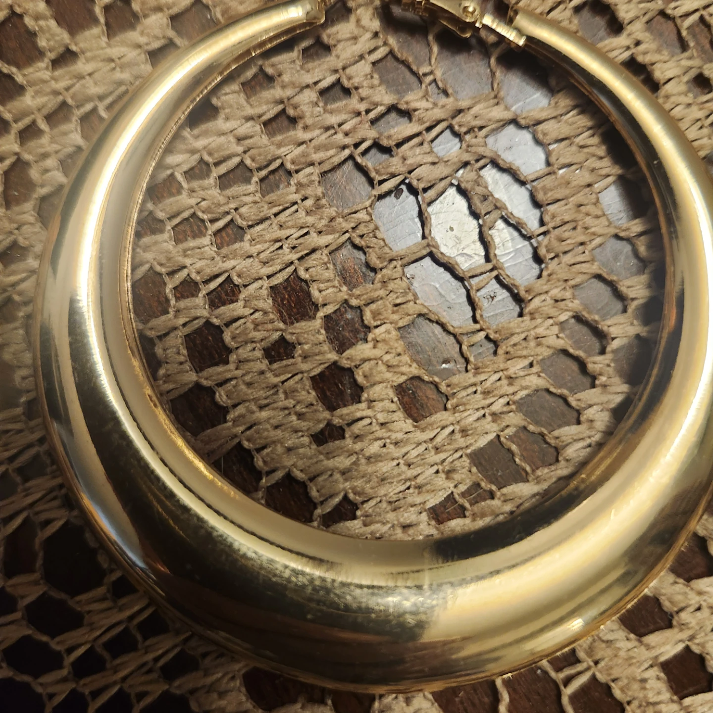 Gold Loop Earrings - photo 2