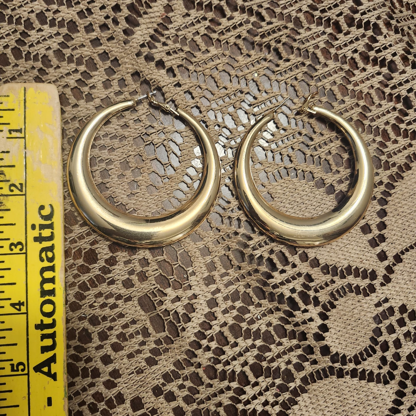 Gold Loop Earrings - photo 3