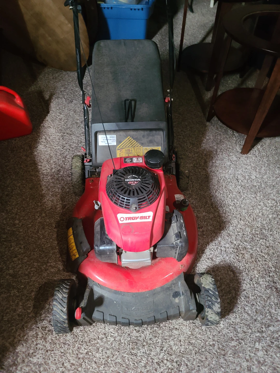 Troy-Bilt Lawnmower with Honda Engine