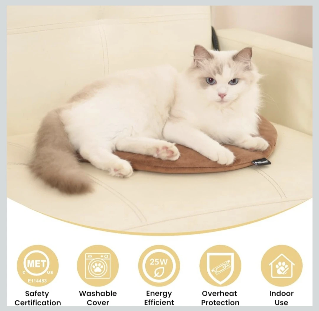 PetTemp Round Pet Heating Pad 16 Inch - photo 4