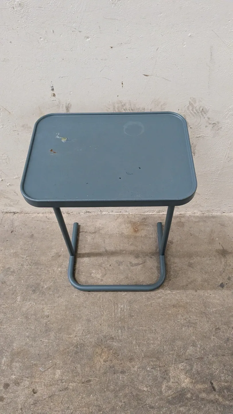 Adjustable Side Table with Cup Holder - photo 2