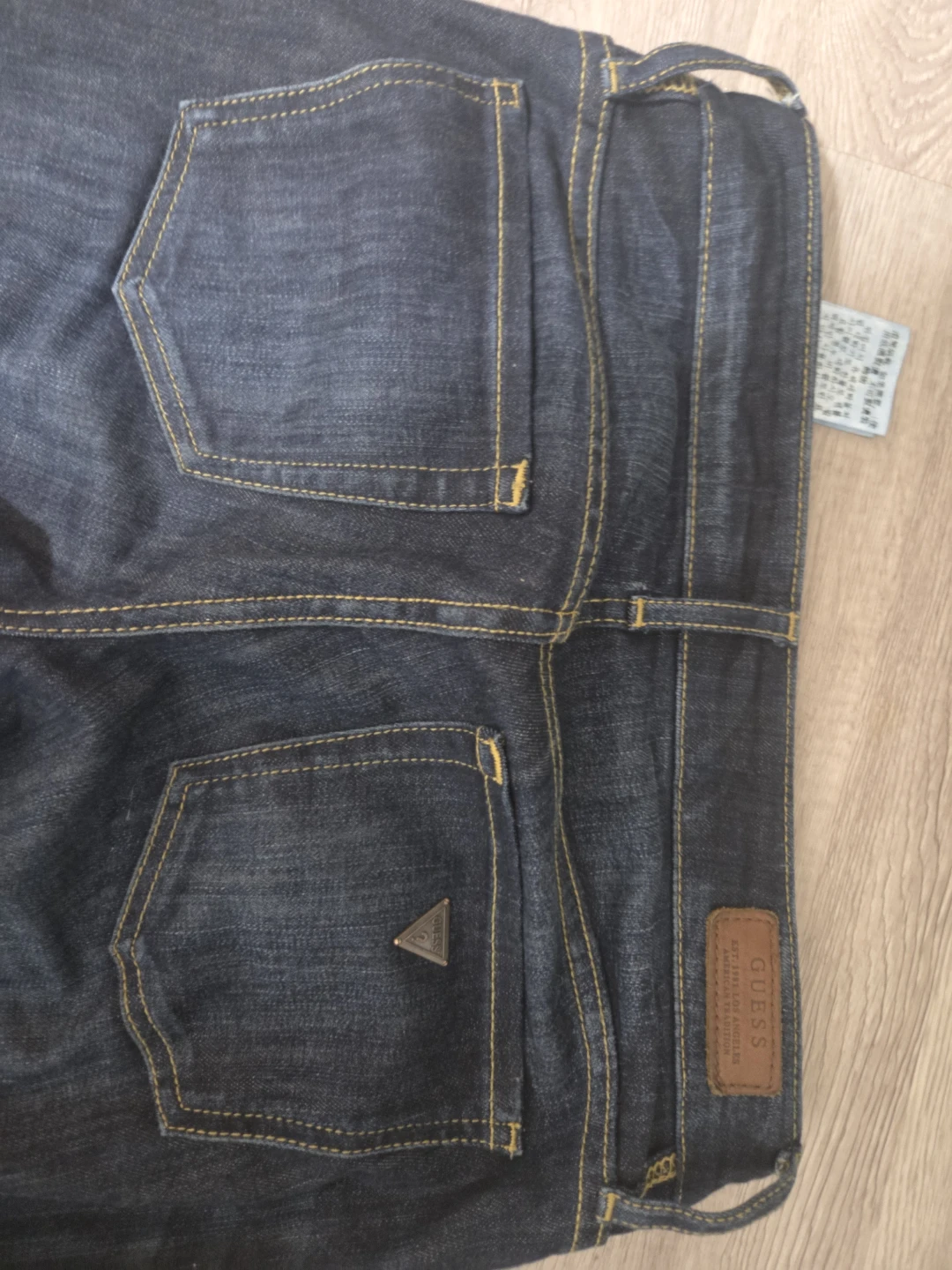 Guess Boot Mid denim jeans in dark blue - photo 3