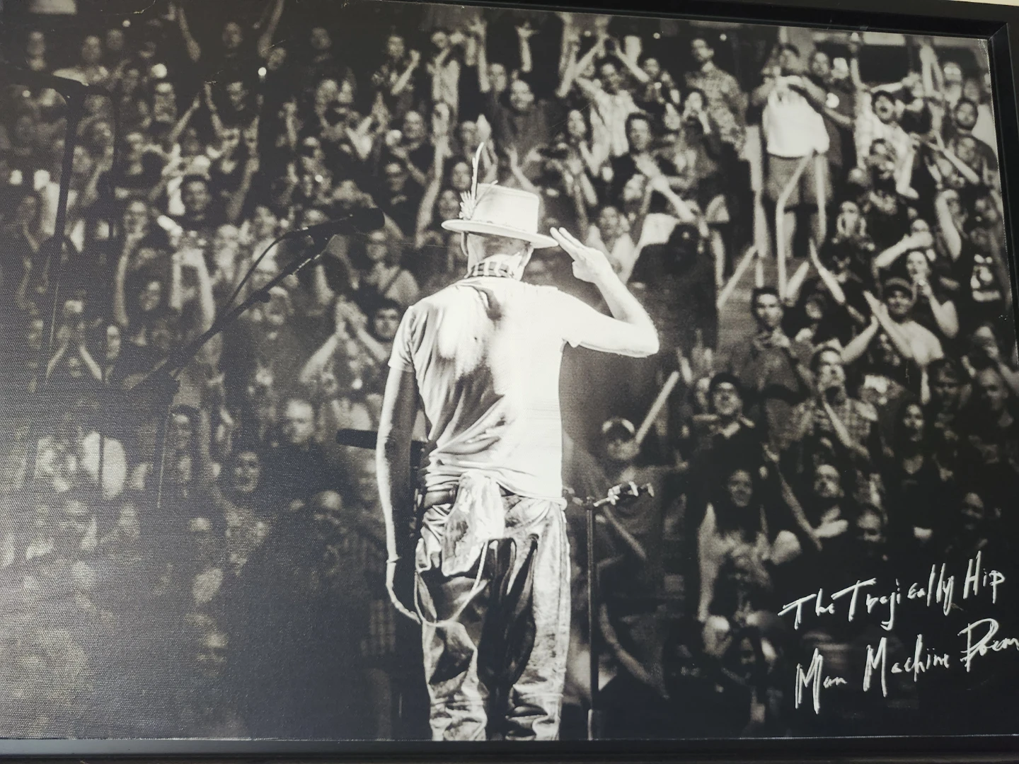 The Tragically Hip "Man Machine Poem" Framed Print - photo 2