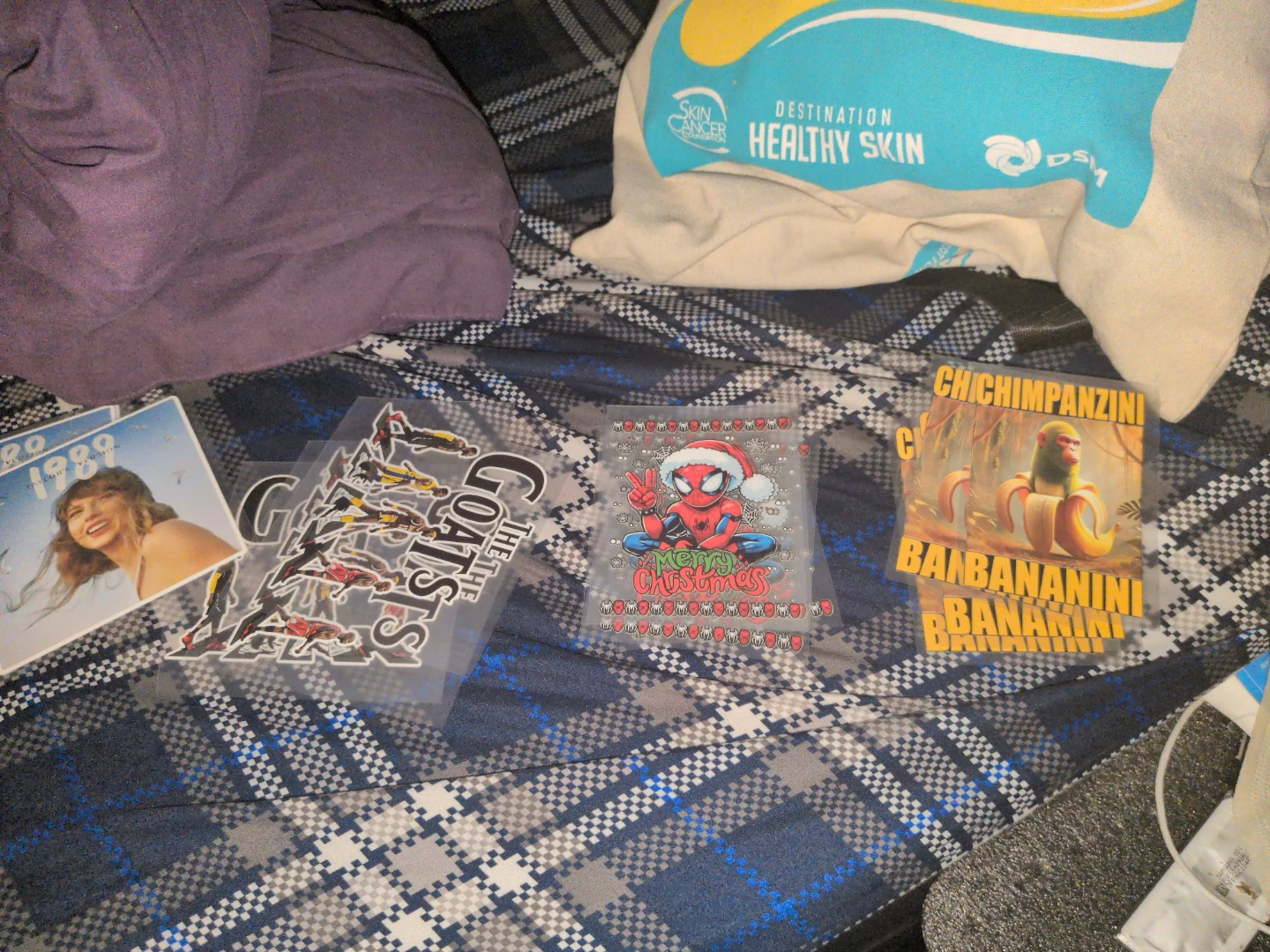 Heat Transfer Vinyl Appliques (Stitch, Tupac, Sports, More) - photo 3