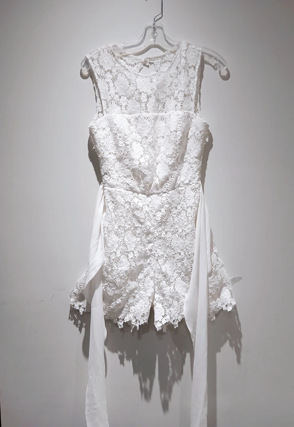 Women Medium White Romper