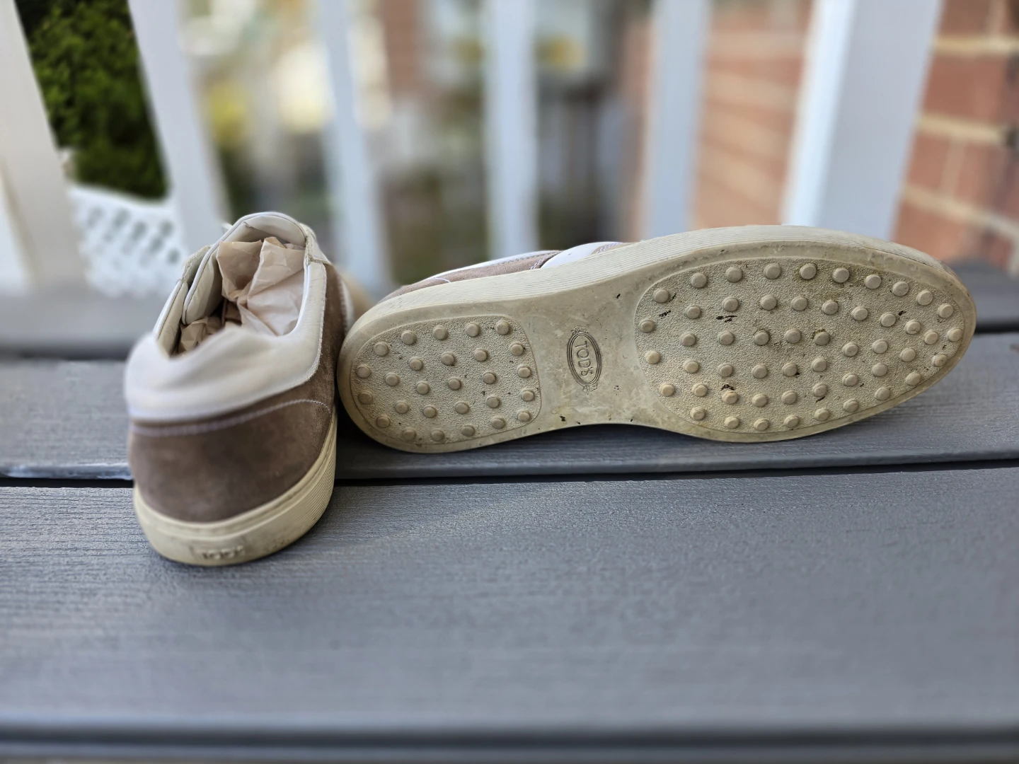 TOD'S Suede and Leather Sneakers - photo 3