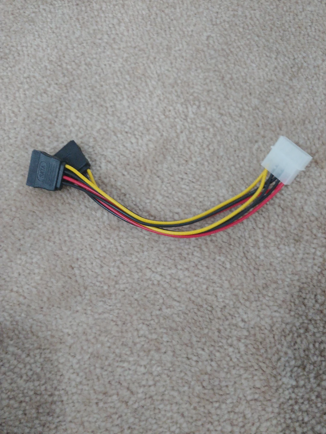 Molex to SATA converter