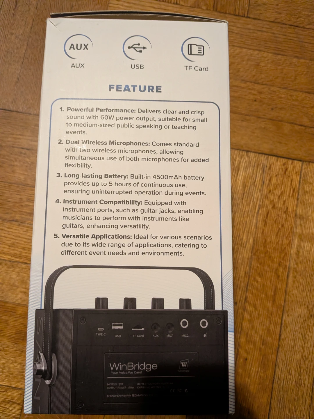 WinBridge S97 Voice Amplifier - photo 3