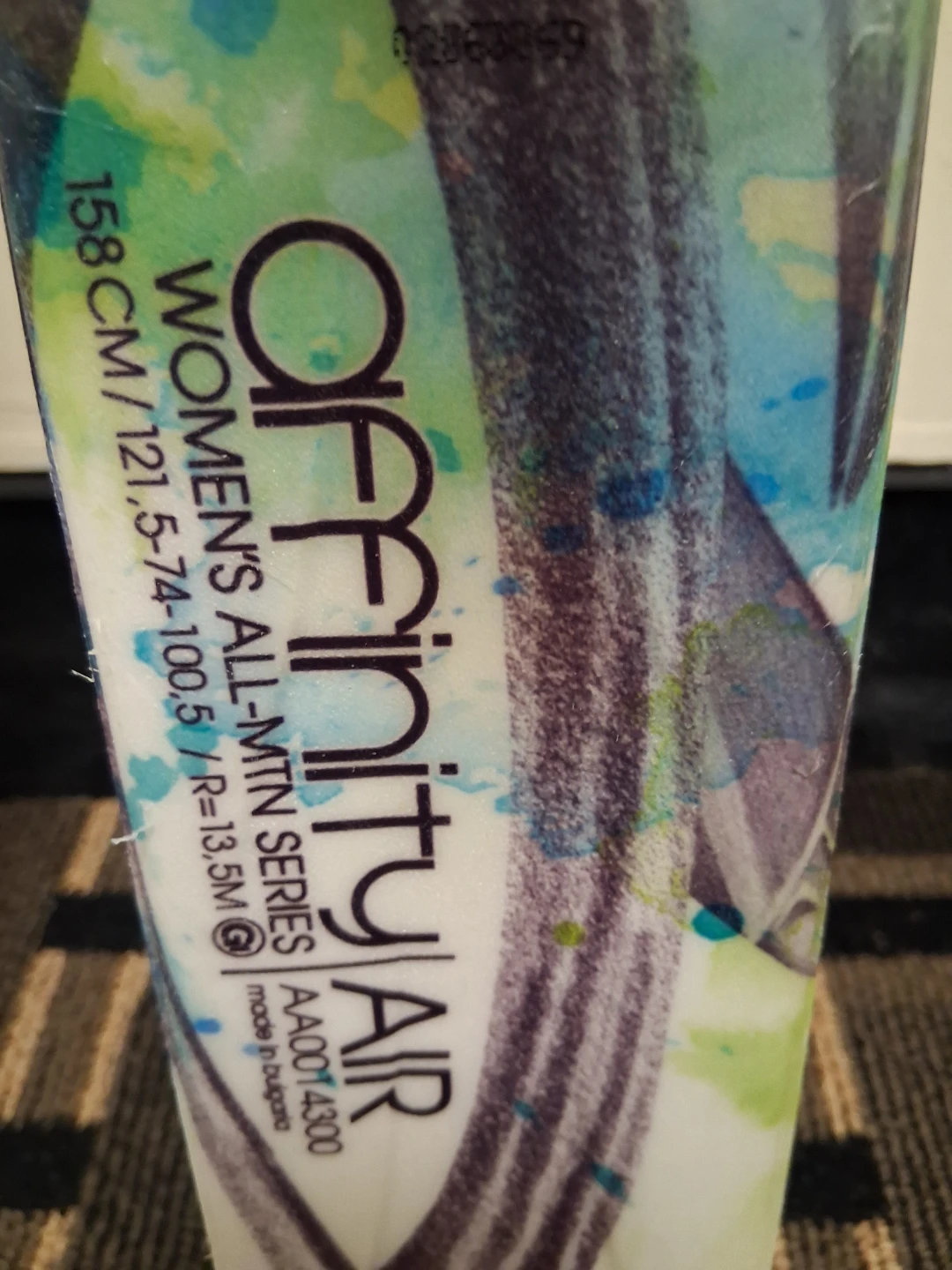 Women's Atomic Affinity Air Skis 175 cm - photo 2