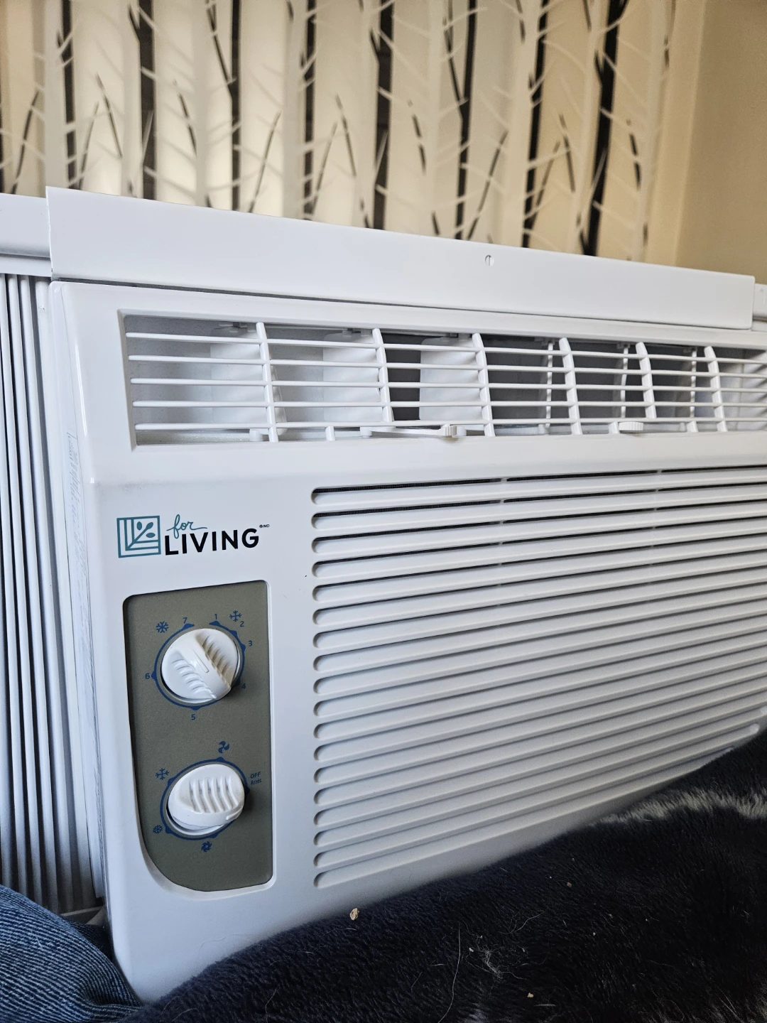 For Living 5000 BTU Window Air Conditioner