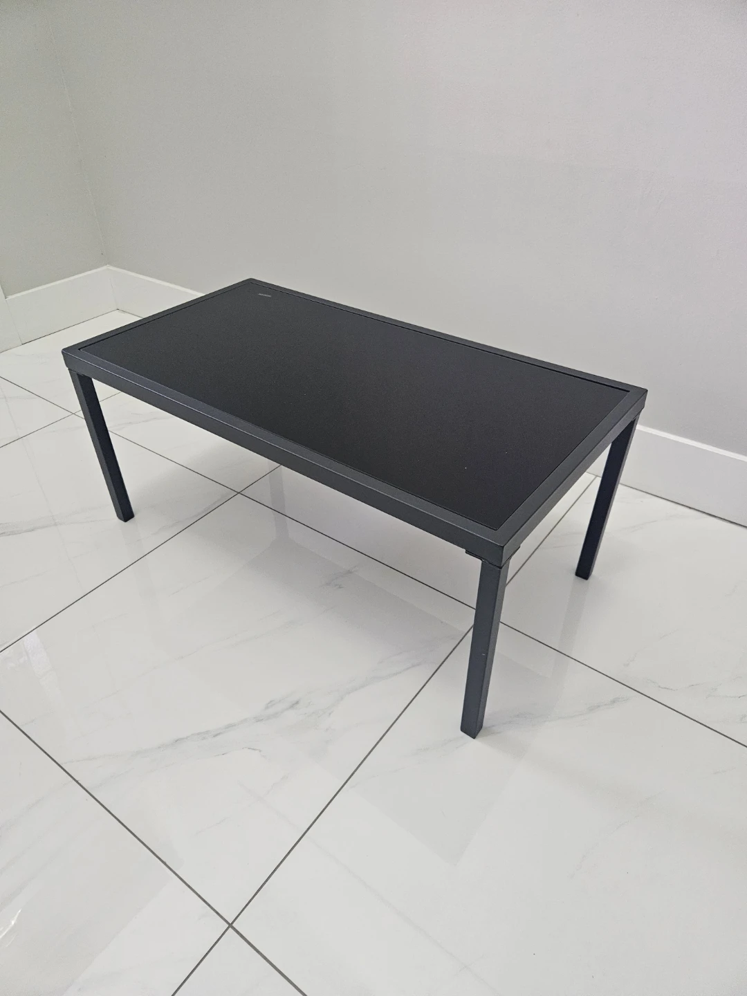Black Rectangular Coffee Table - photo 2