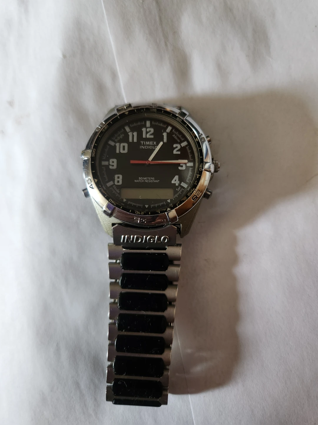 Timex Indiglo Watch. Needs new battery