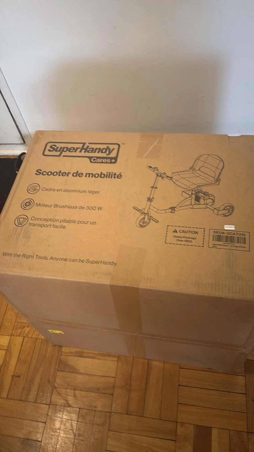 SuperHandy Cares+ Lightweight Foldable Mobility Scooter - photo 4
