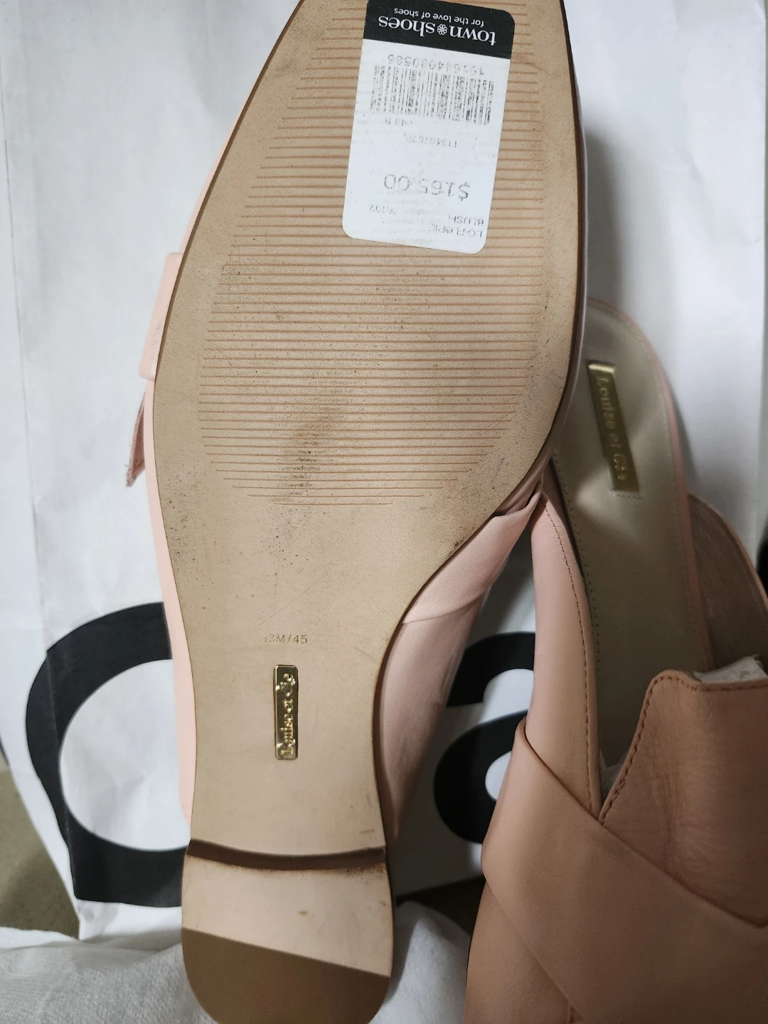 Louise et Cie Pink Slip-On Mules Size 13 - photo 5