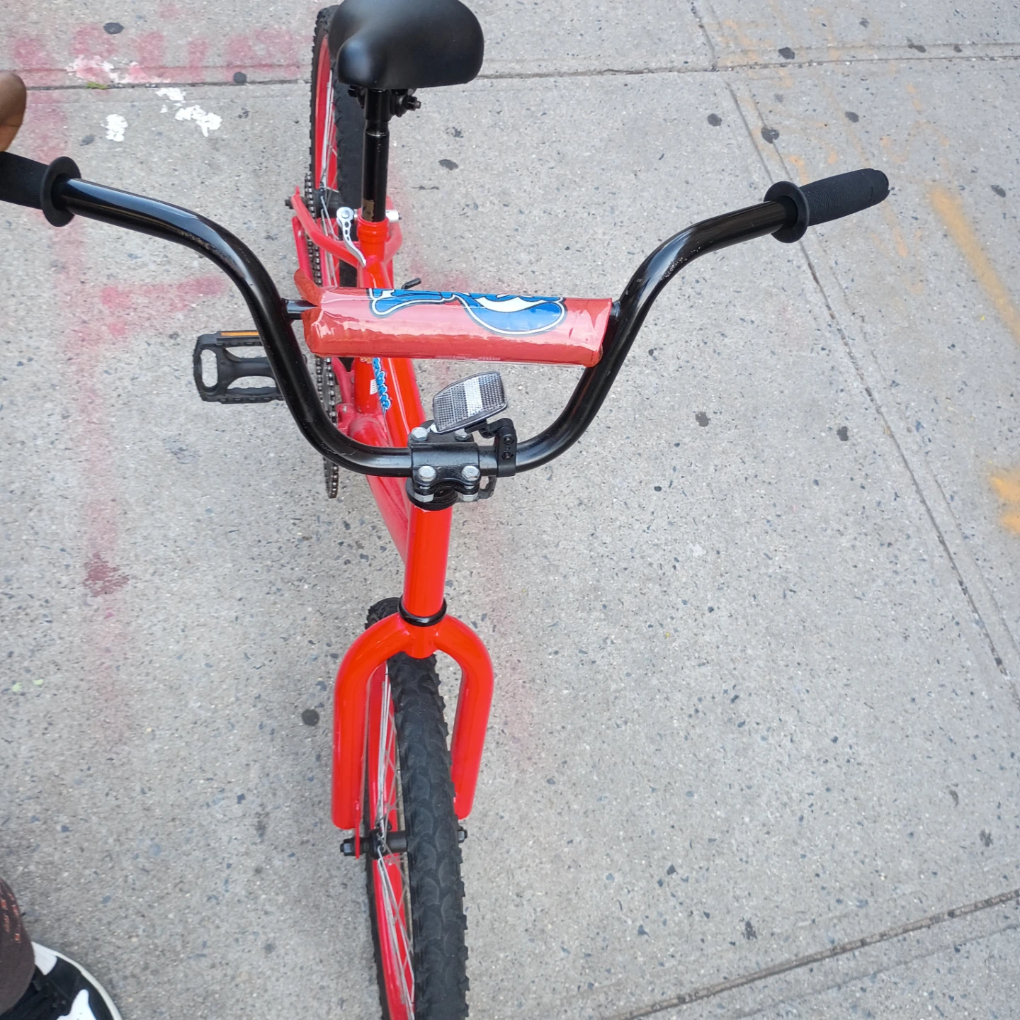 Kid Red Mongoose BMX Bike With Helmet - photo 4