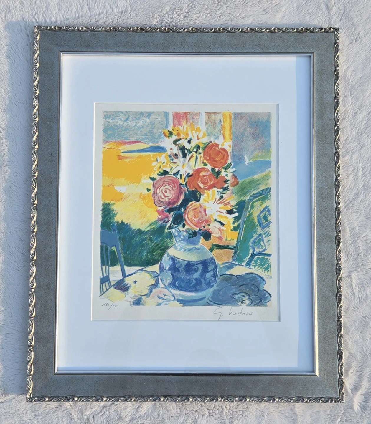 Gerard Vieillevie Signed Lithograph #180/250