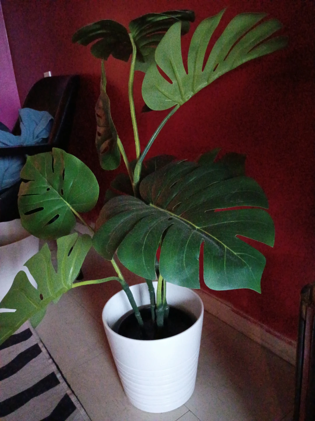 Artificial Monstera Potted Plant - photo 2