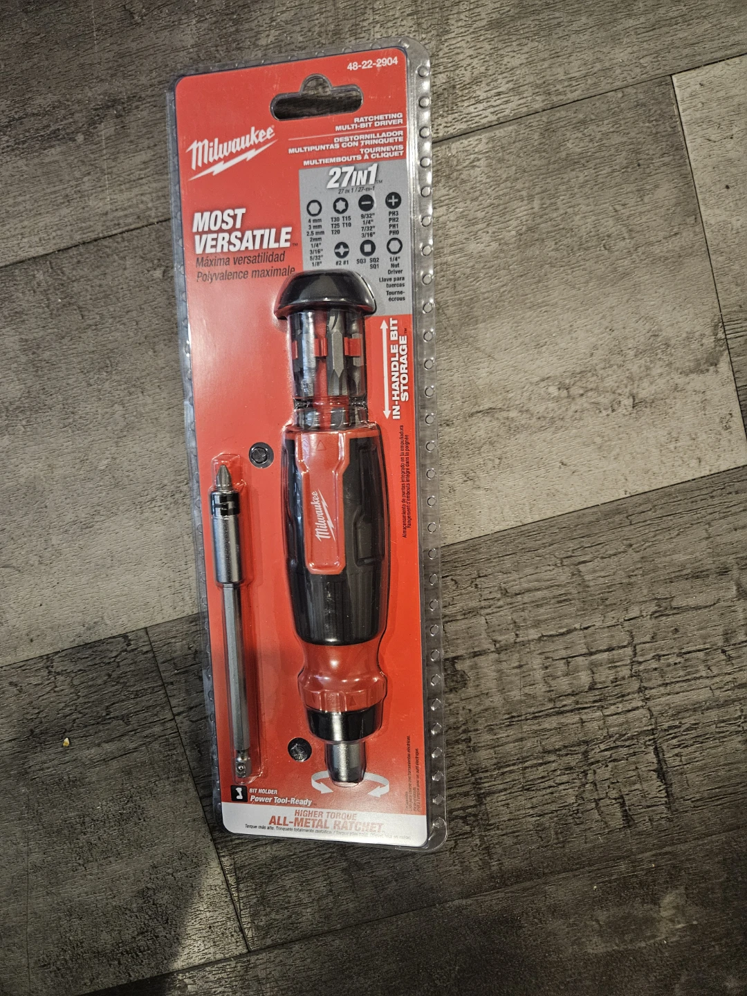 Milwaukee 27-in-1 Ratcheting Multi-Bit Driver