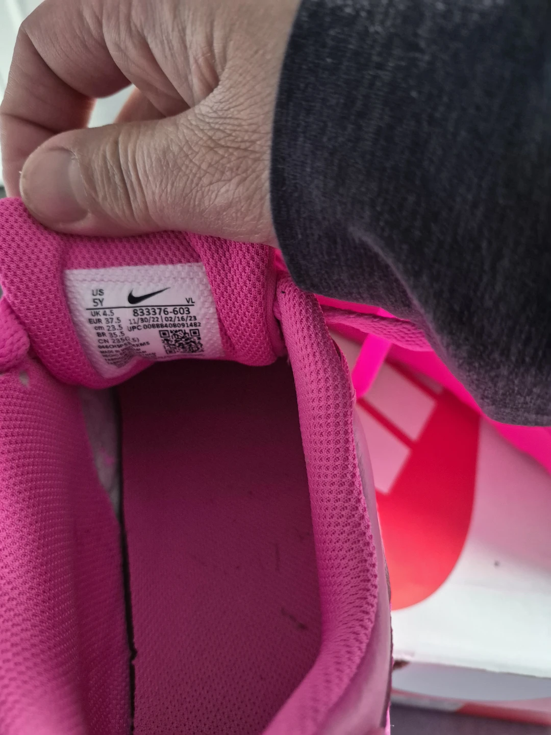 Nike Air Max 90 LTR (GS) Pink Youth Shoes Size 5Y - photo 3