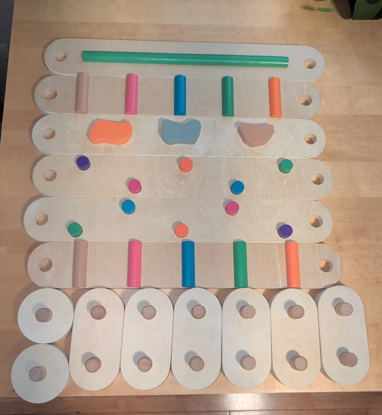 Wooden balance Beam for kids