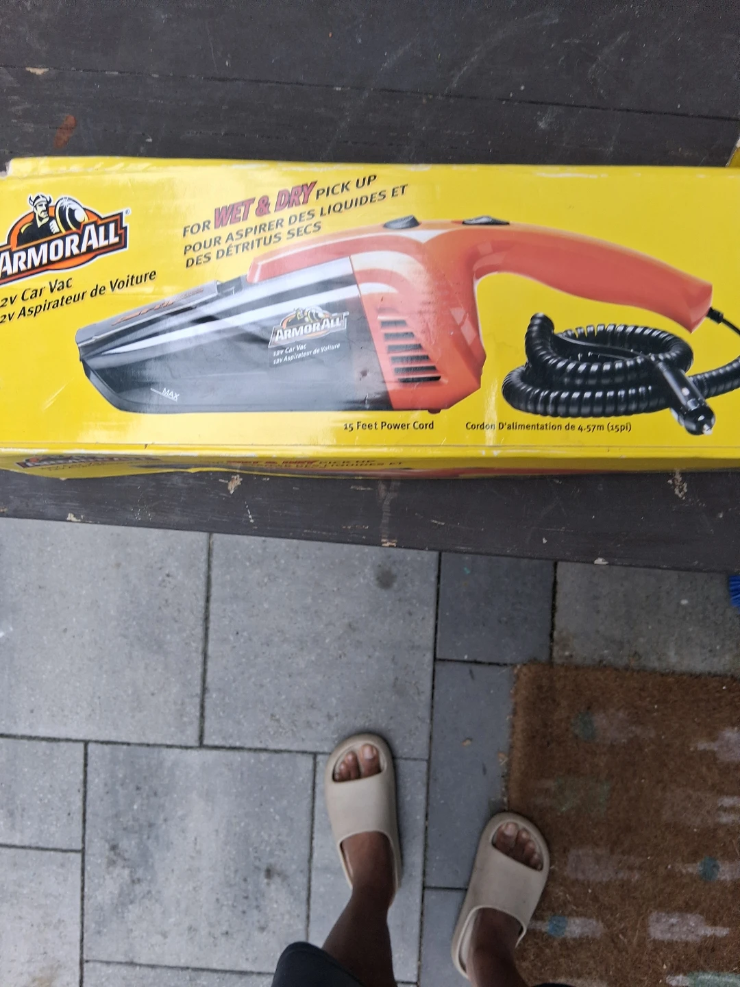 Armor All 12V Car Vac Wet & Dry Handheld Vacuum