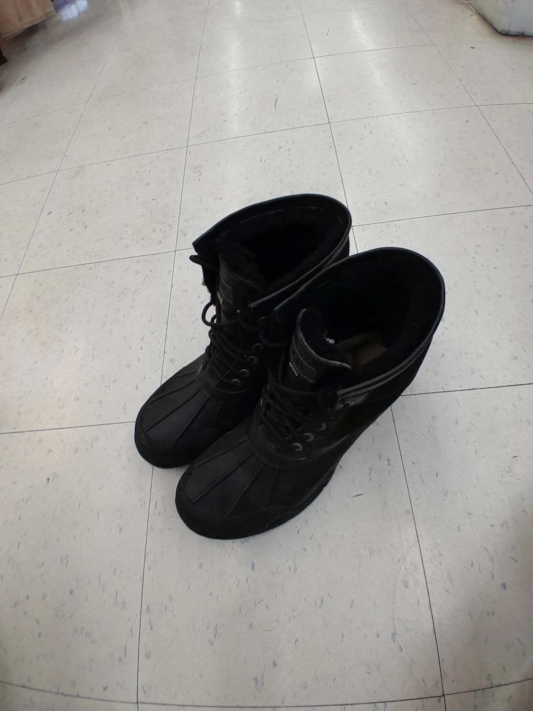 Black Winter Boots Original UGG Men's Size  11.5 - photo 5