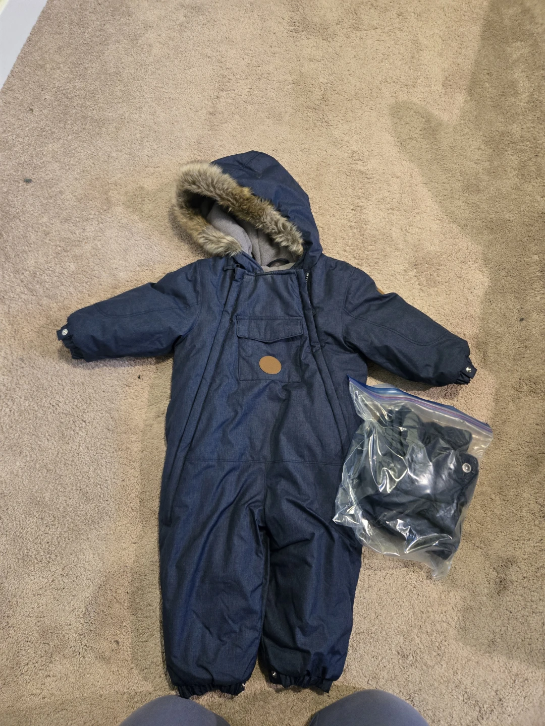 Carters snowsuit  18m