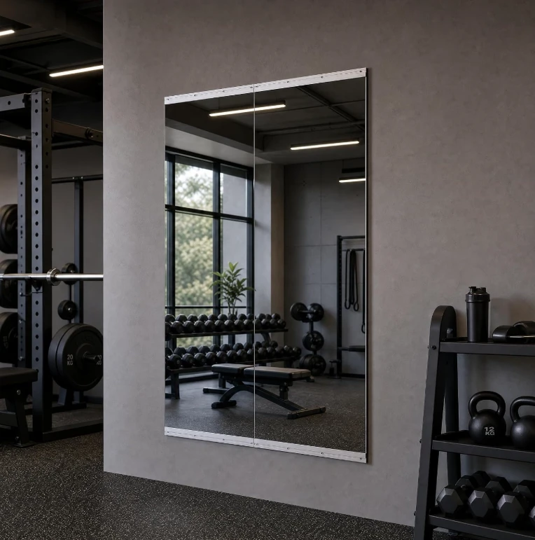 Home Gym Mirror 47" x 15" (2 PCS) - photo 5