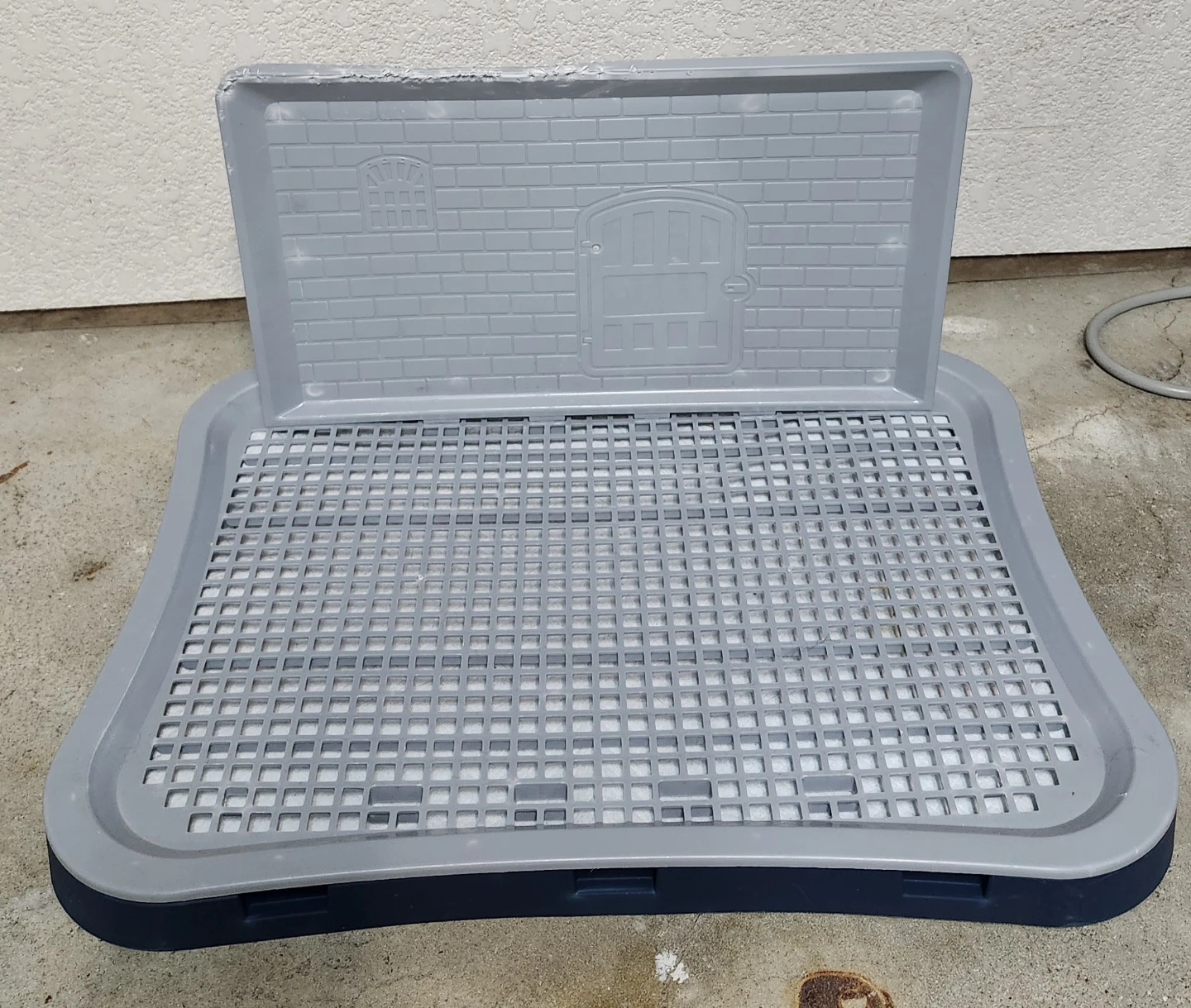 Grey Pet Training Potty Pad Holder - photo 2