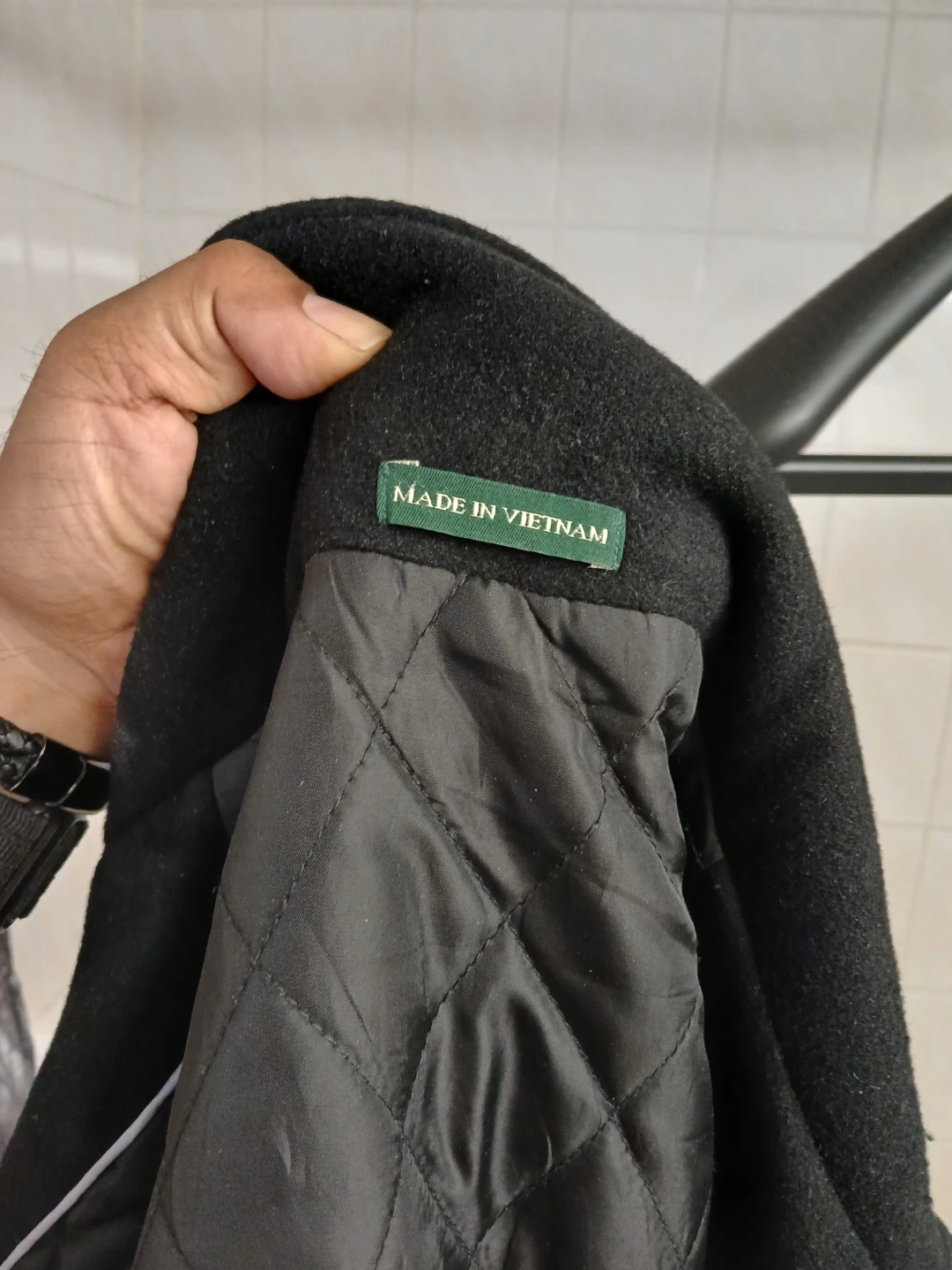Pure wool Ralph Lauren 3/4 length car coat L - photo 3
