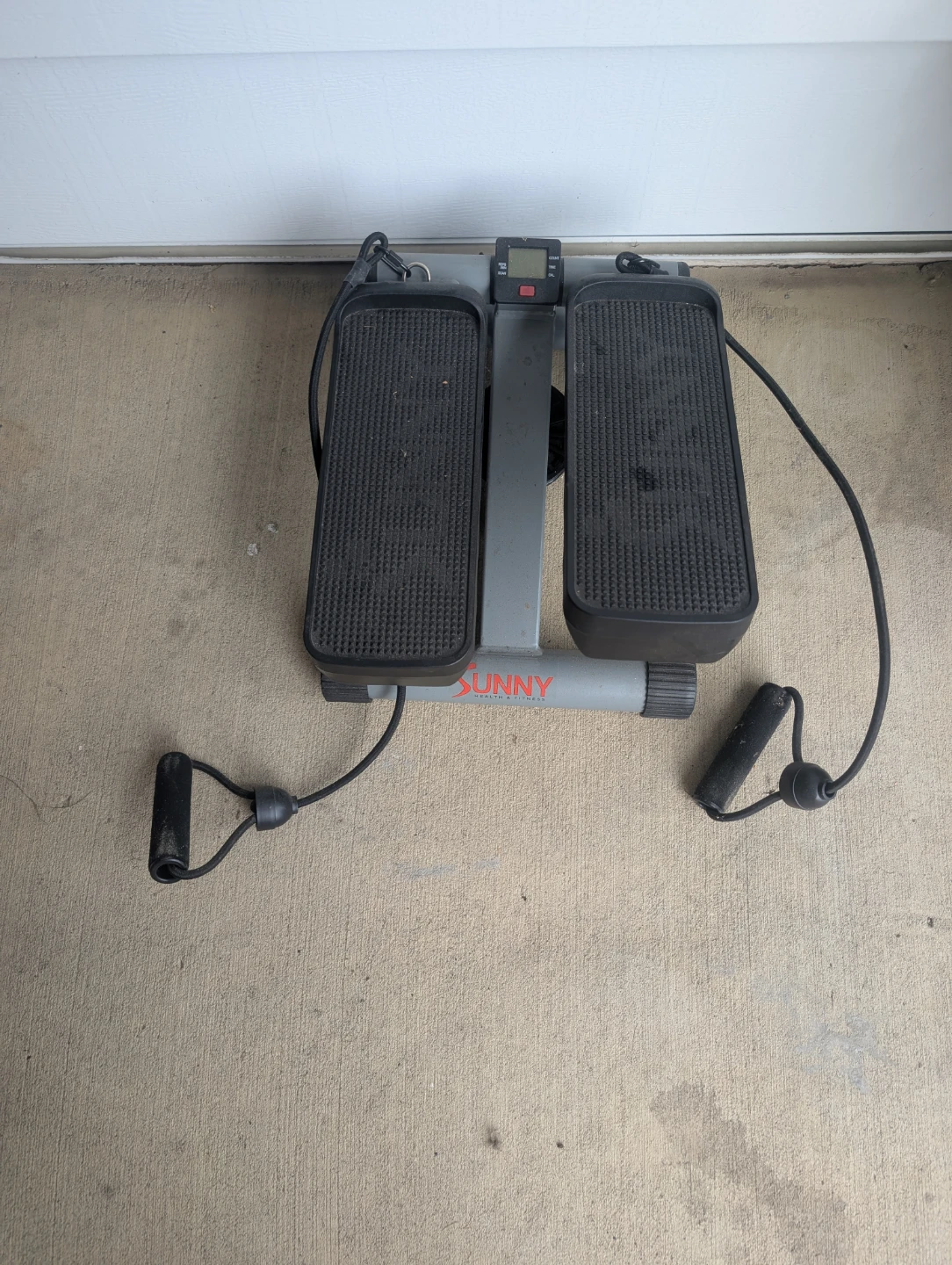 Sunny Health & Fitness Stepper with Resistance Bands