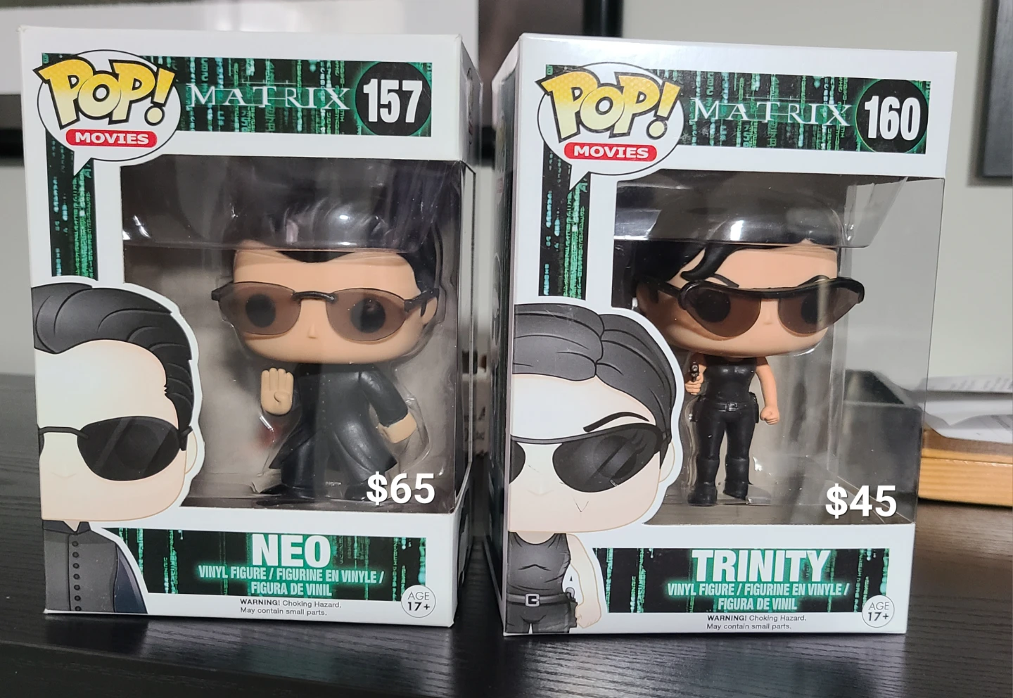 Funko Pop! The Matrix Neo & Trinity
