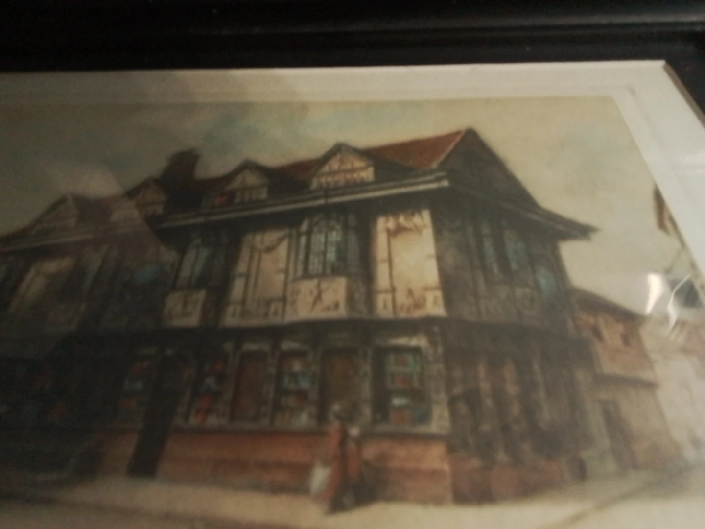 Framed Print "The Ancient House at Ipswich" - photo 2