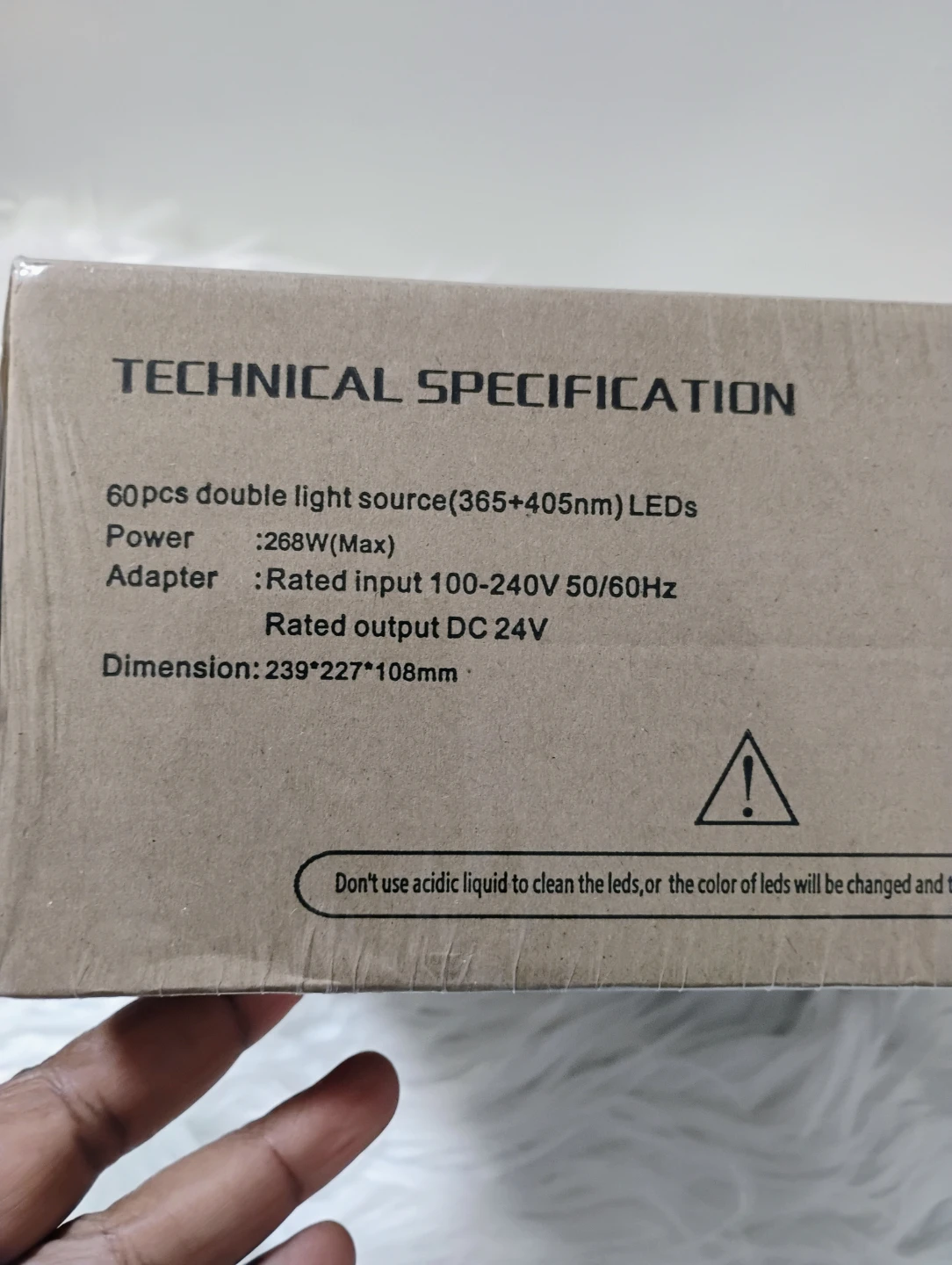 NAILGIRLS Professional Gel Polish LED Nail Dryer Lamp 268W - photo 4