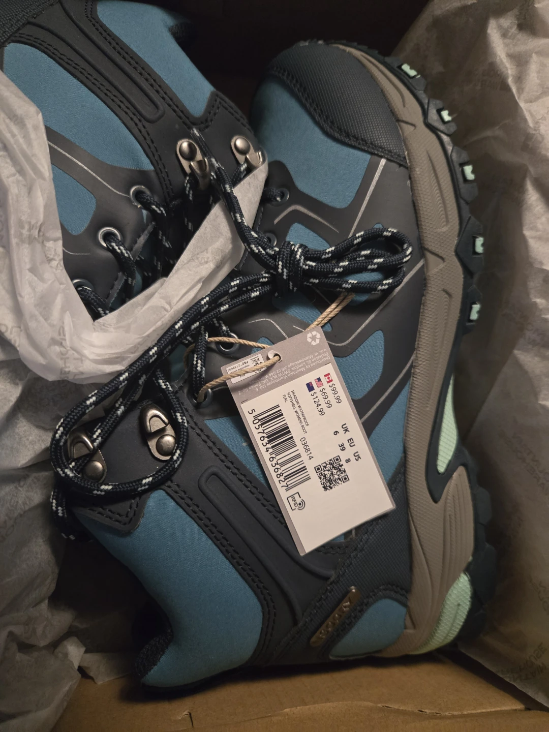 NIB Mountain Warehouse Hiking Boots w8 - photo 2