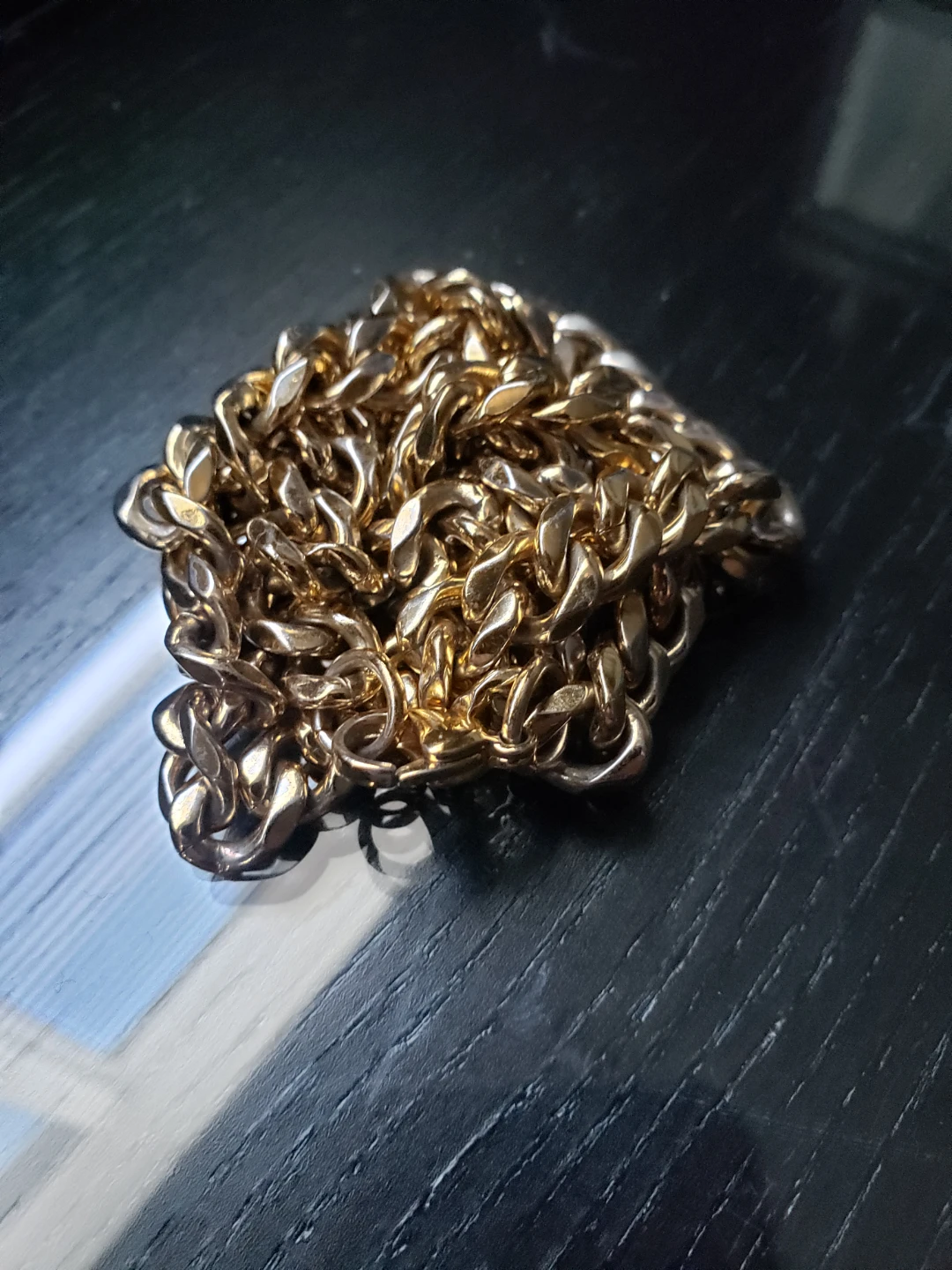 Fake Gold stainless steel Chain Necklace - photo 3