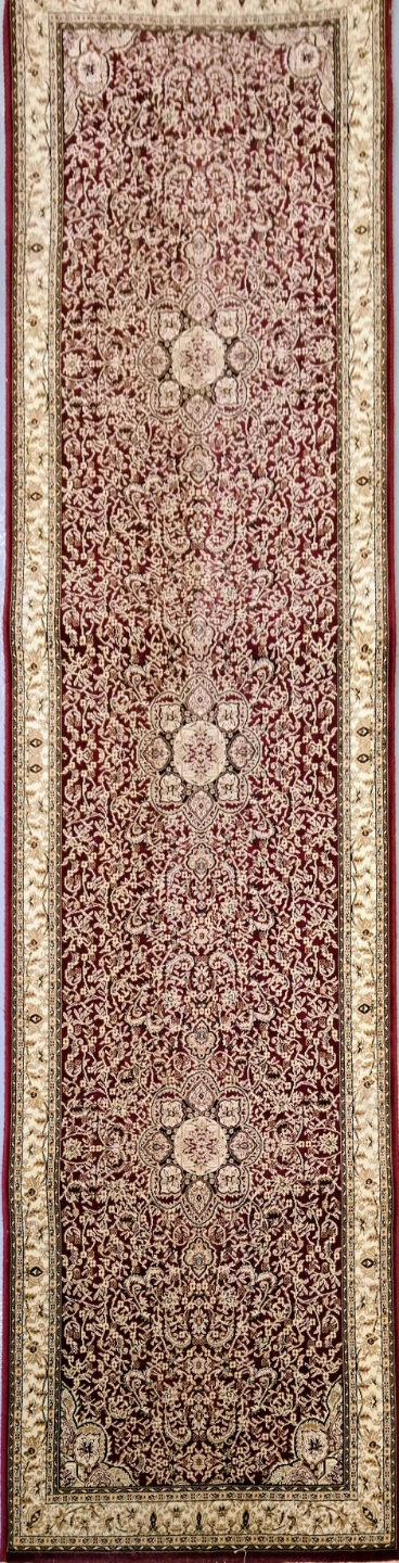 Vintage Authentic Turkish 3' x 10' Plush Runner Rug - photo 2