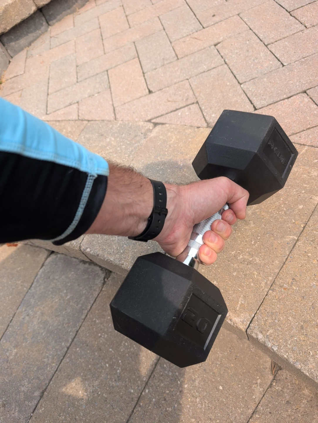 20 lb Hex Dumbbell weight - photo 2