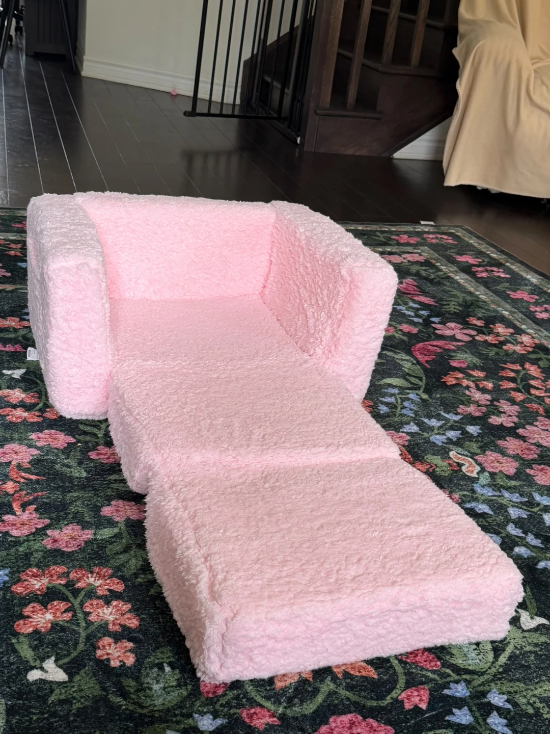 Pink Flip Out Kids Sofa Chair