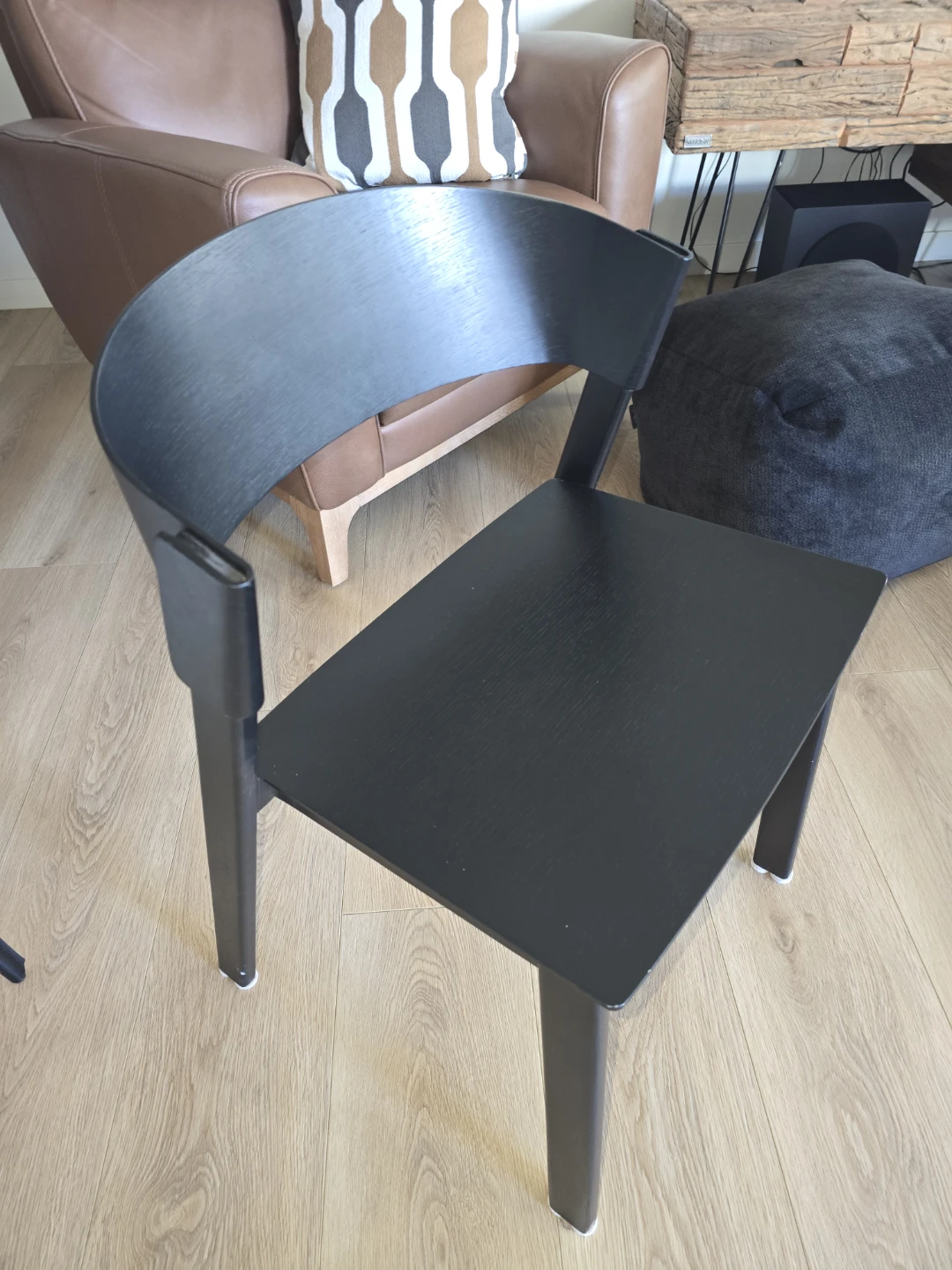 HIGH-END METAL and WOOD OFFICE CHAIR or BEDROOM