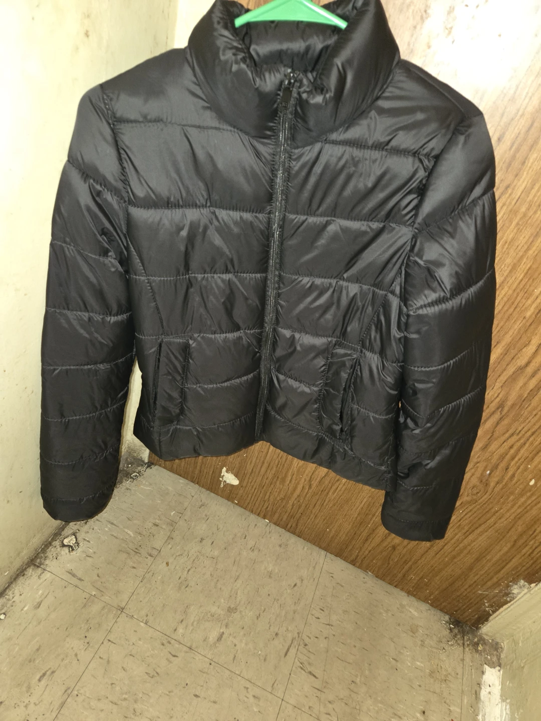Love me Now Collection Black Puffer Jacket S/CH