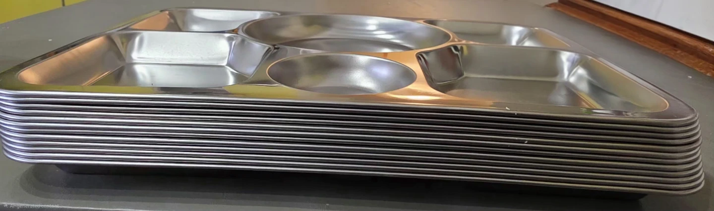 Stainless Steel Tray  Set - 7 Compartments - photo 2