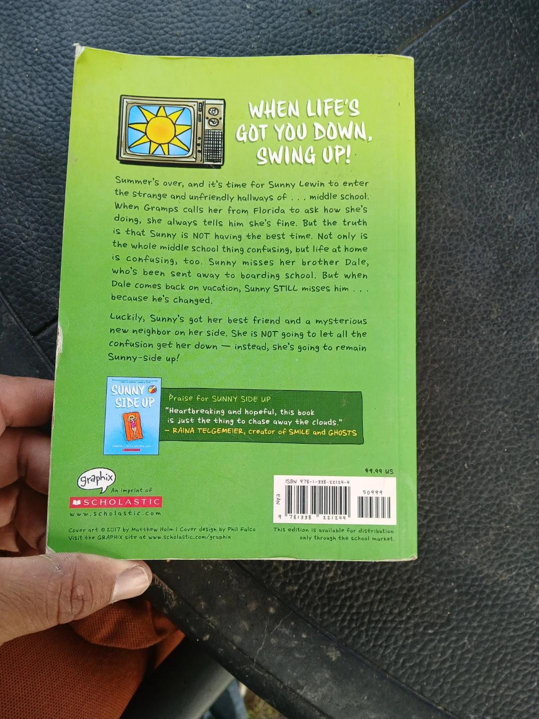 Swing It, Sunny Graphic Novel by Jennifer L. Holm - photo 3
