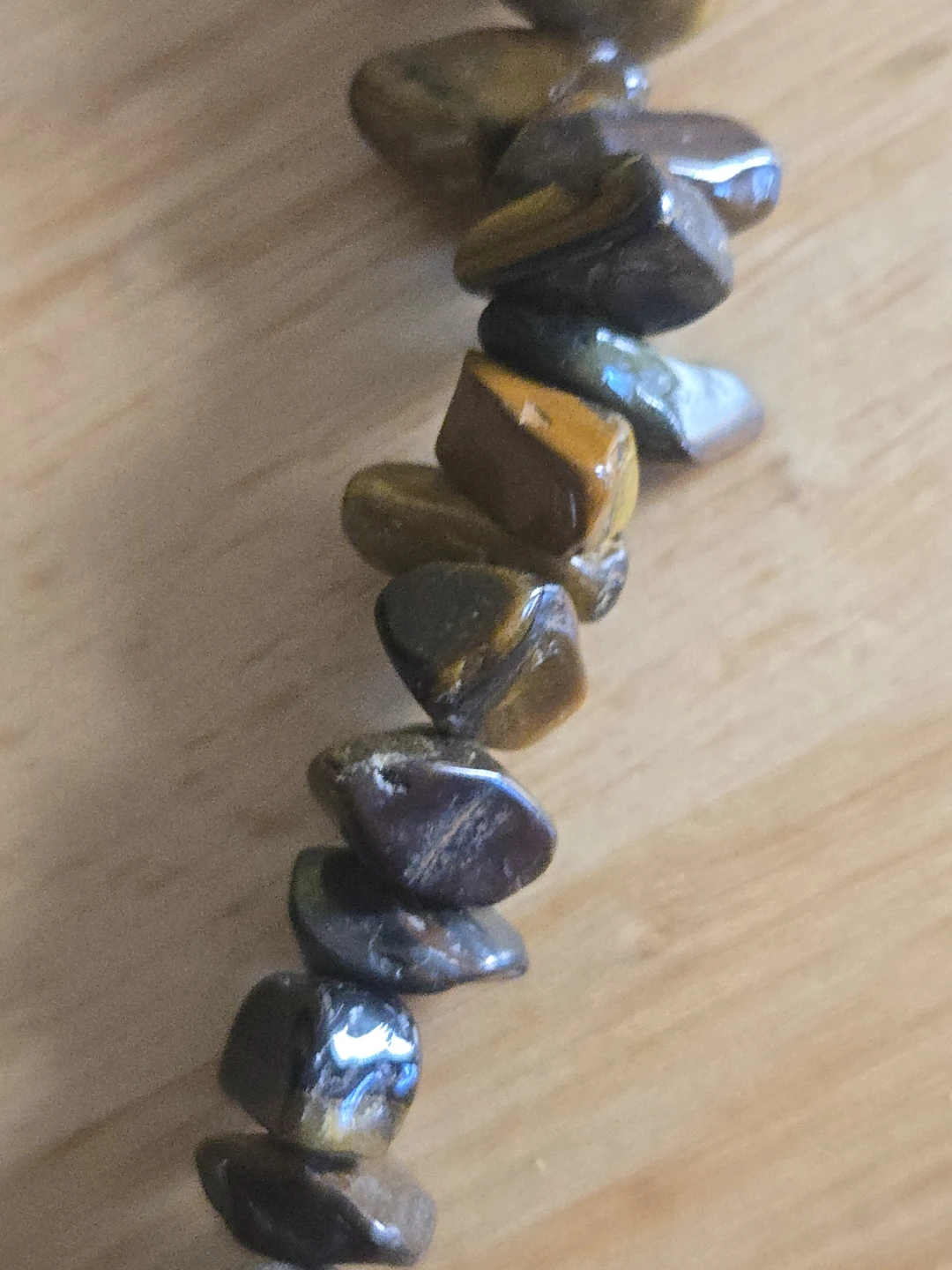 Tumbled Tiger's Eye Gemstone Necklace - photo 3