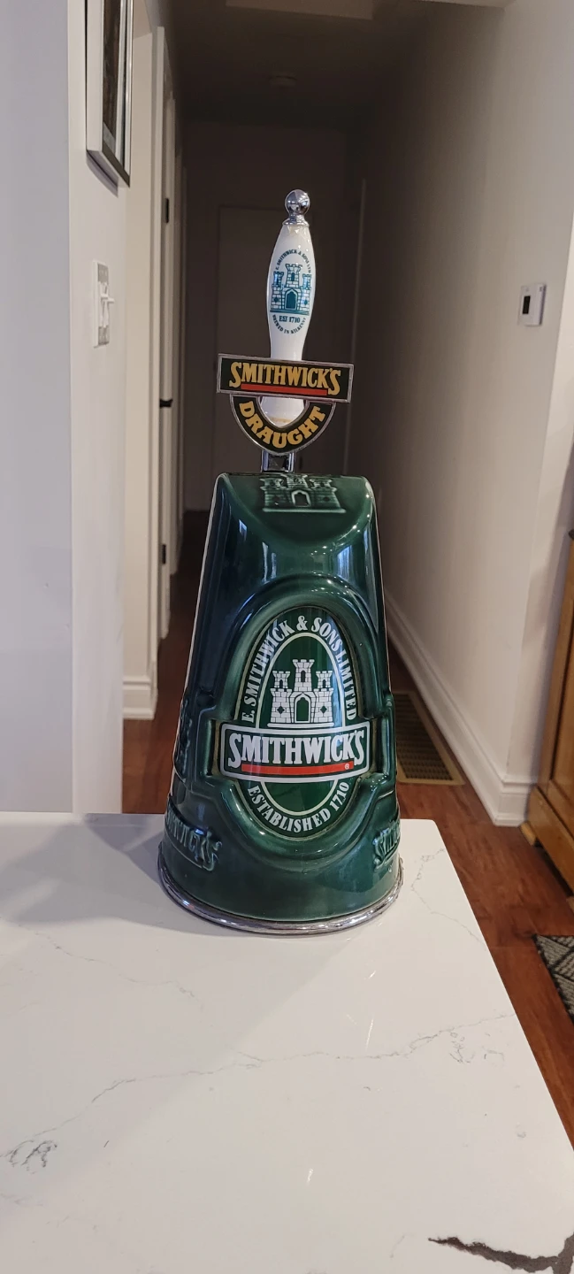 Smithwicks Draught Beer Tap Handle & Tower