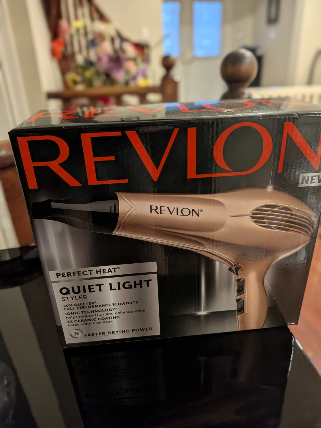 Revlon Perfect Heat Quiet Light Styler Hair Dryer